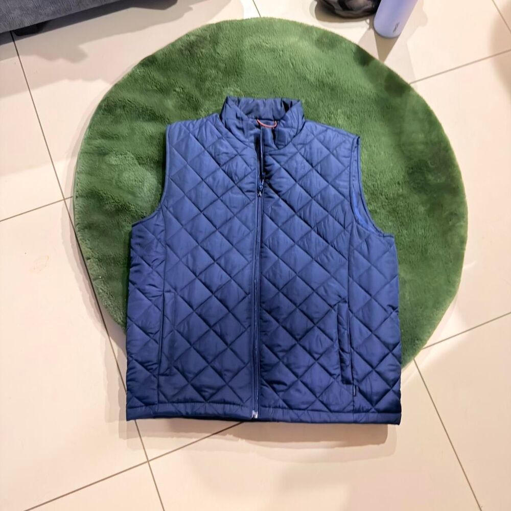 Hawke-co Men's Blue and Navy Gilet